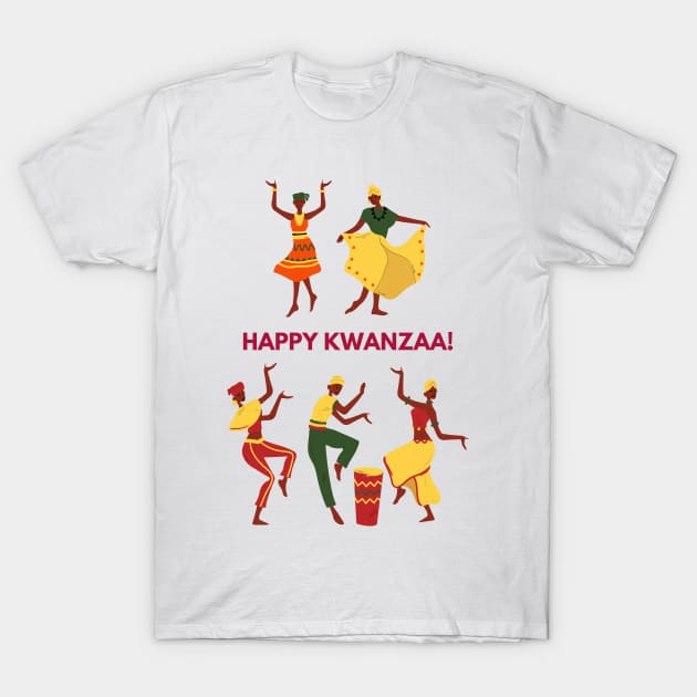 Happy Kwanzaa! T-Shirt by She+ Geeks Out